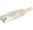 CORDON PATCH RJ45 F/UTP CAT6a Gris 5 m