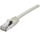 CORDON PATCH RJ45 S/FTP CAT 6a LSOH Snagless Gris 1.5m